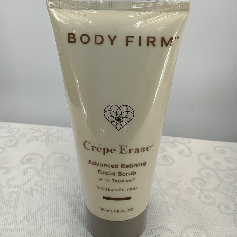 Crepe Erase Advanced Refining Facial Scrub 6 Fl Oz With TruFirm Fragrance Free R